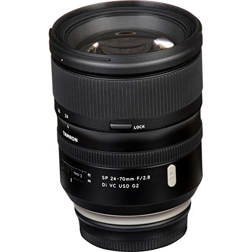 Tamron SP 24-70mm f/2.8 Di VC USD G2 Lens for Canon EF - Deluxe Bundle Tamron