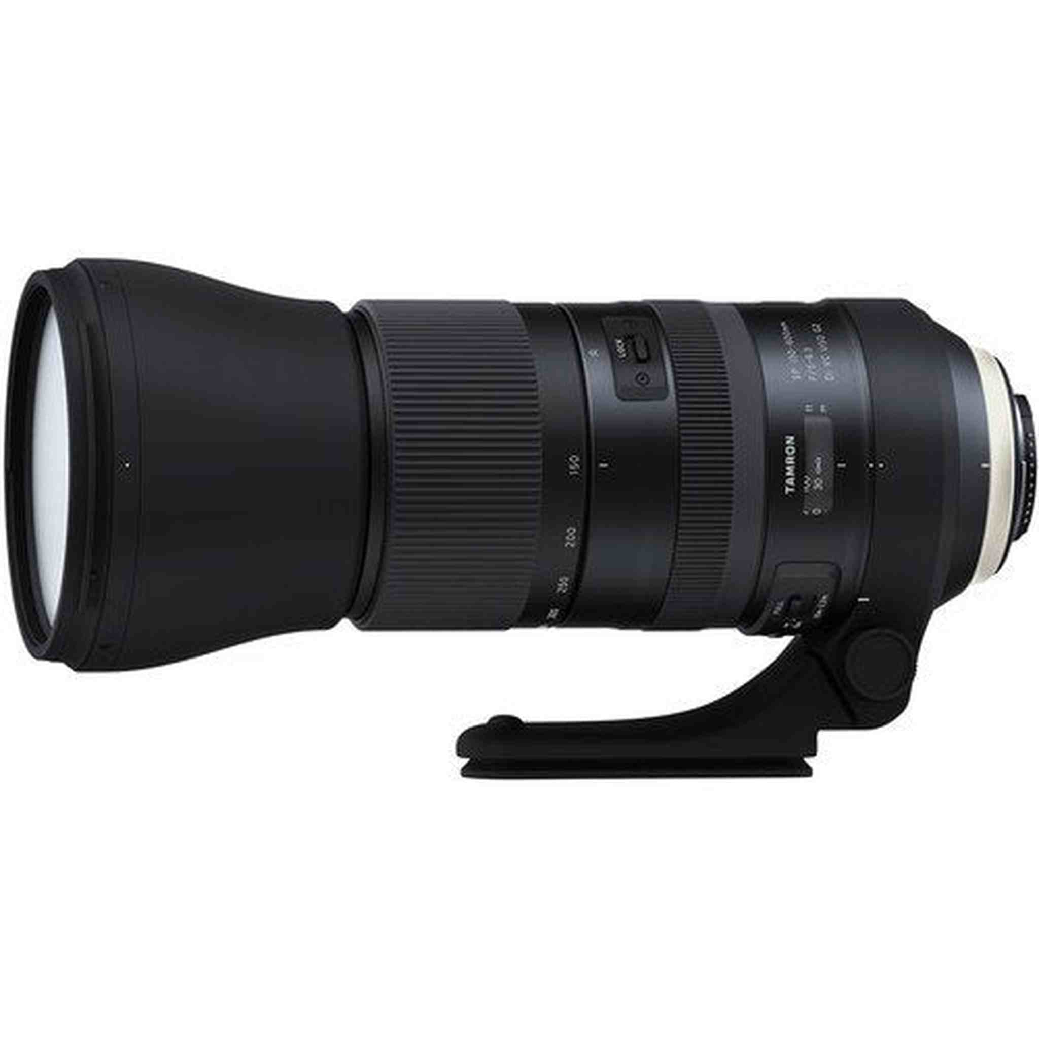 Tamron SP 150-600mm f/5-6.3 Di VC USD G2 for Canon EF International Model - Bundle with 95mm UV Filter + 32 GB Memory Ca Tamron