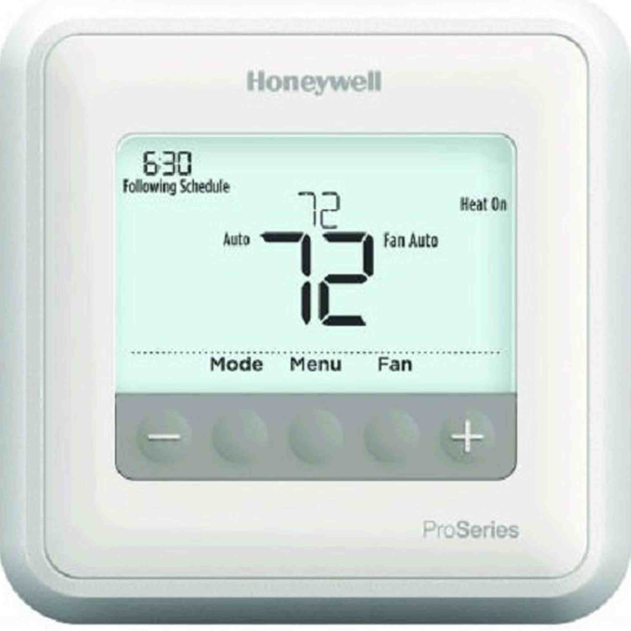 Honeywell TH4110U2005/U T4 Pro Program Mable Thermostat White Bundle Honeywell