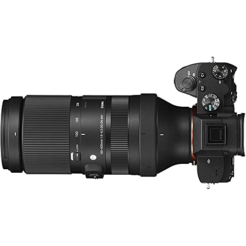 Sigma 100-400mm f/5-6.3 DG DN OS Contemporary Lens for Sony E + Accessories Bundle Sigma