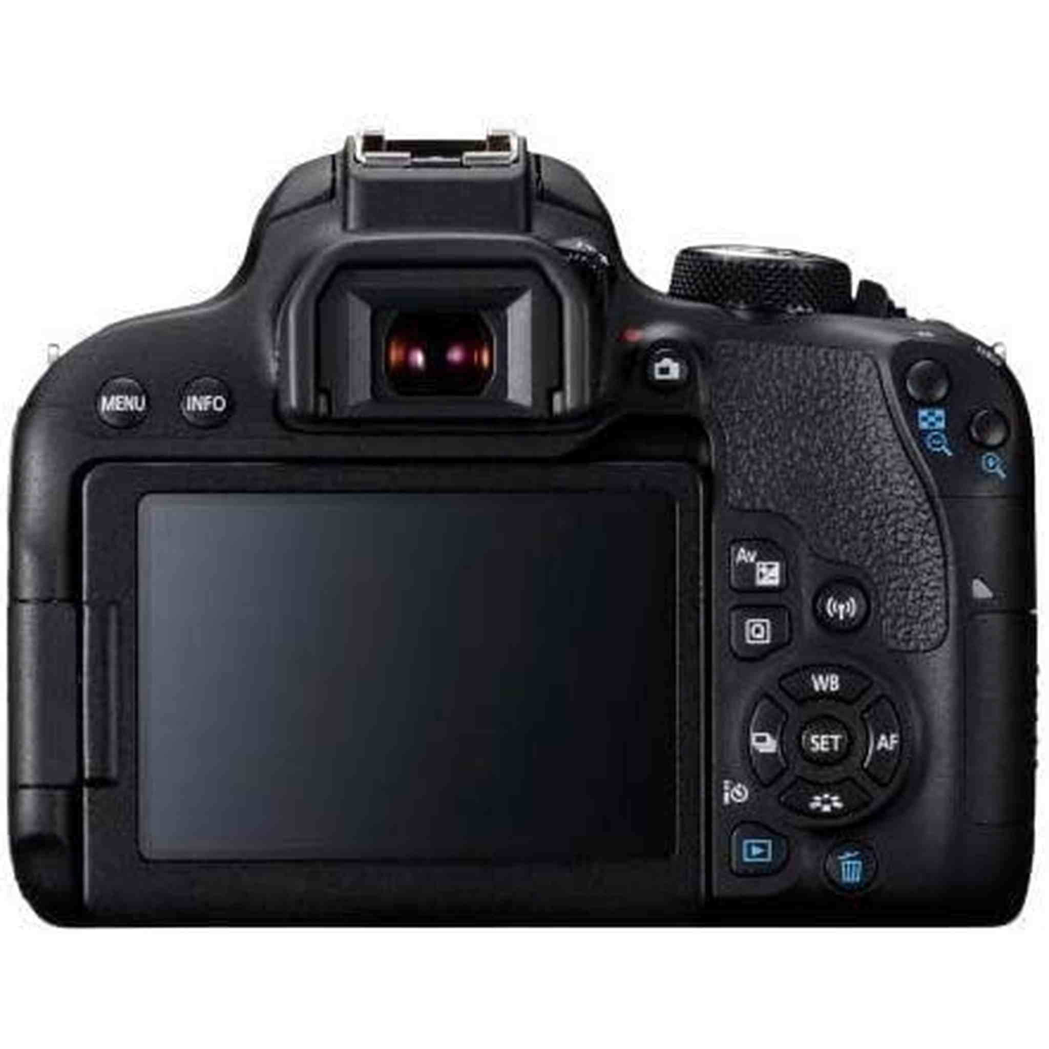 Canon EOS 800D DSLR Camera Body Only 1894C001AA + EOS Bag + Sandisk Ultra 64GB Card + Clean and Care Set International Model Canon