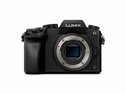 Panasonic Lumix DMC-G7 Mirrorless Micro Four Thirds Digital Camera Black Body Only Kit Box Panasonic