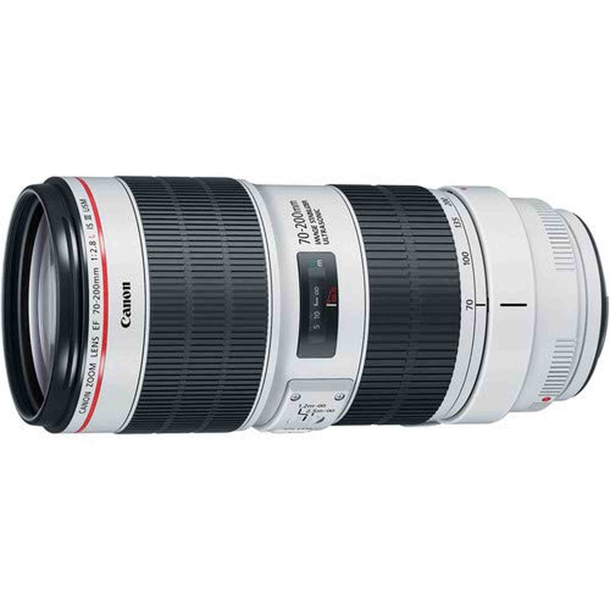 Canon EF 70-200mm f/2.8L is III USM Telephoto Zoom Lens - Bundle with 64GB Memory Card -International Model Canon