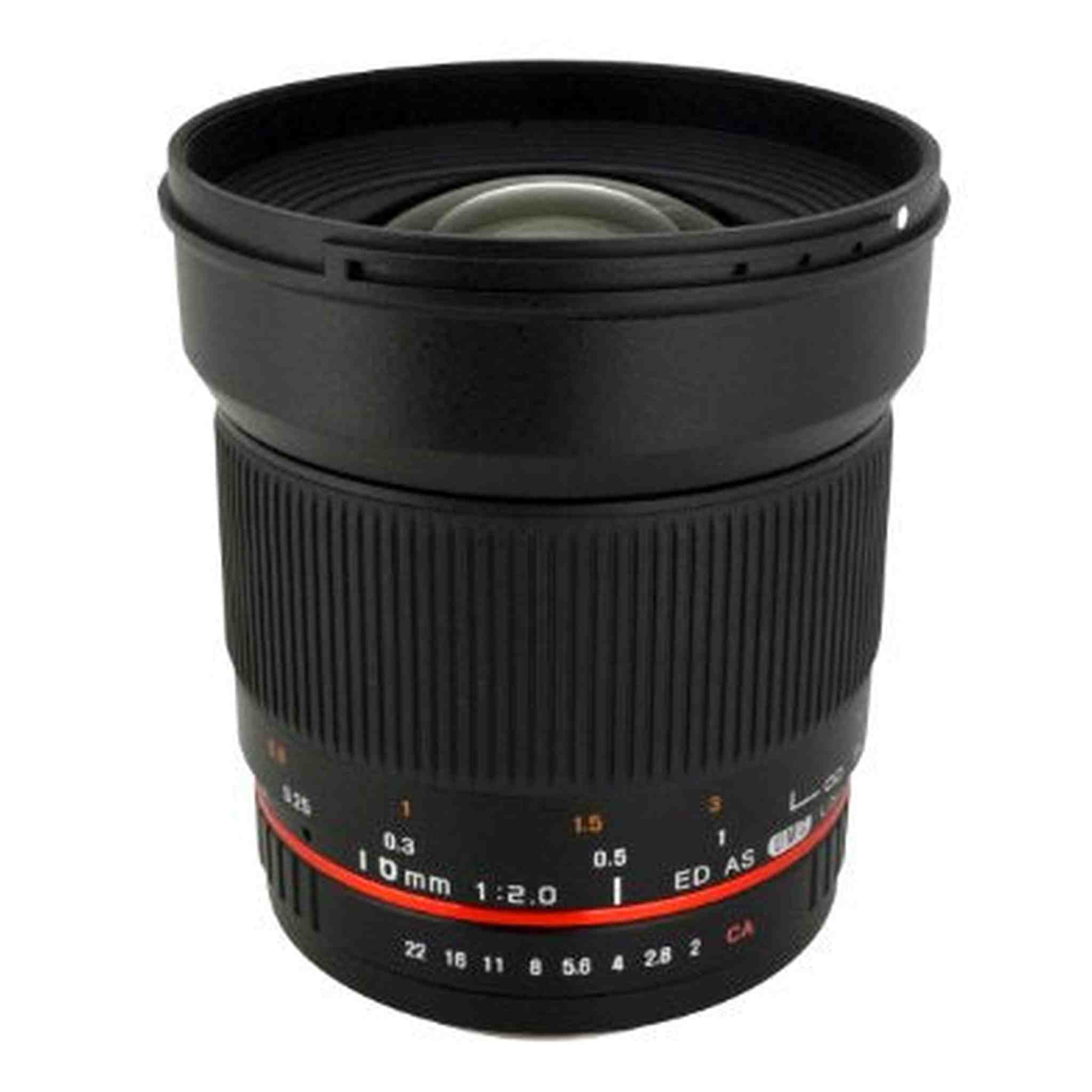 Rokinon 16M-M43 16mm f/2.0 Aspherical Wide Angle Lens for Olympus/Panasonic Micro 4/3 Cameras Rokinon