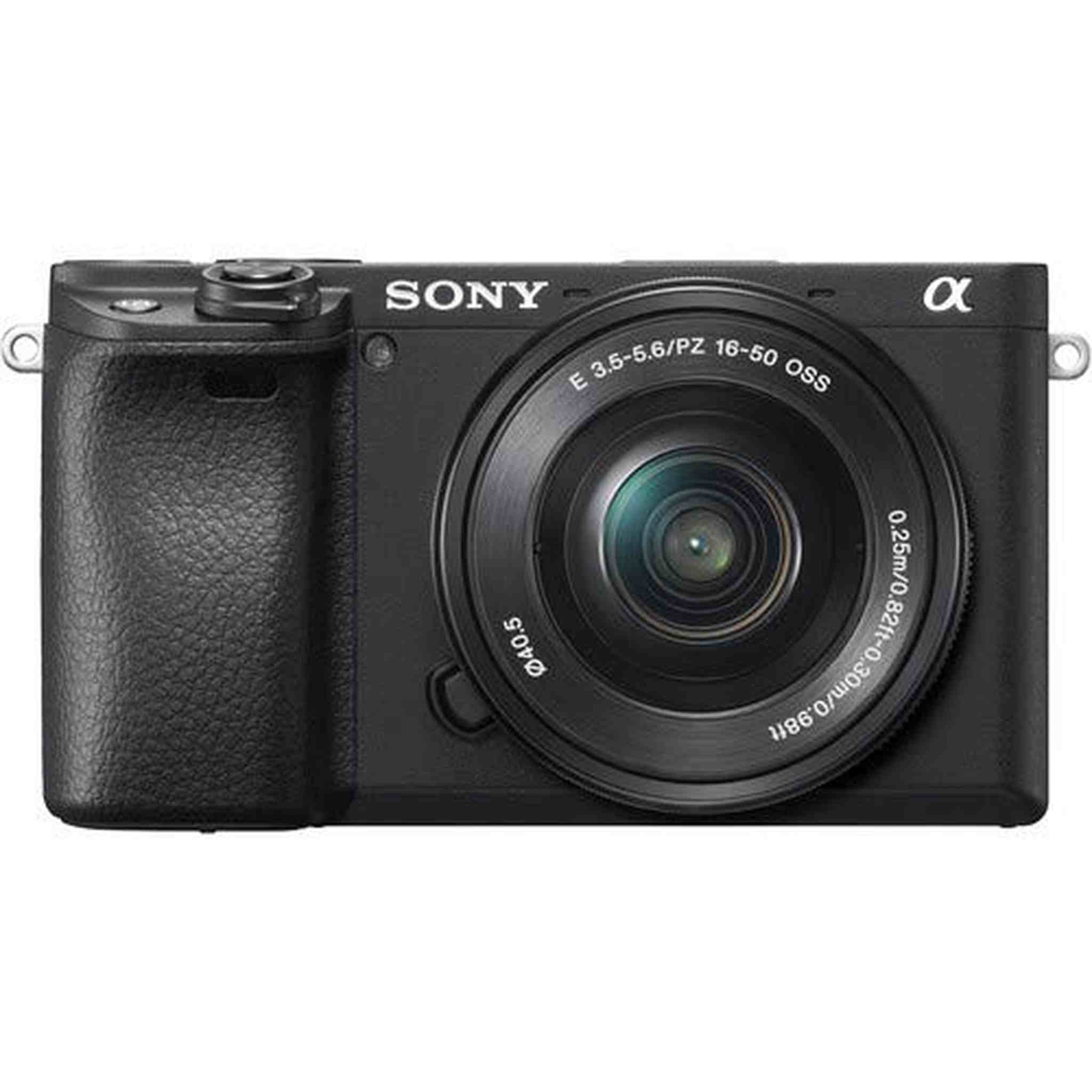 Sony Alpha a6400 Mirrorless Digital Camera with 16-50mm Lens Kit with Sony FE 85mm f/1.8 Lens and More - International M Sony