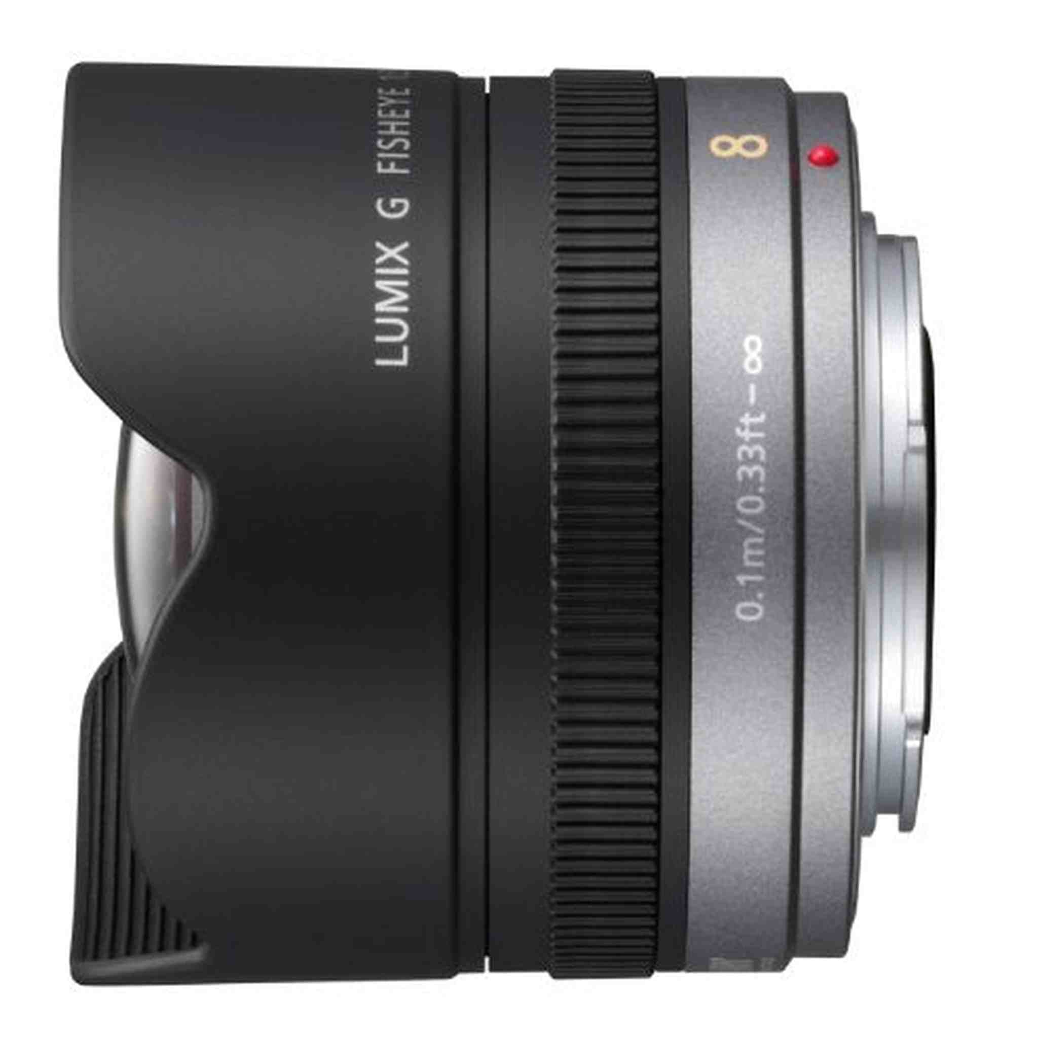 Panasonic Micro Four Thirds 8mm Fisheye Lens Panasonic