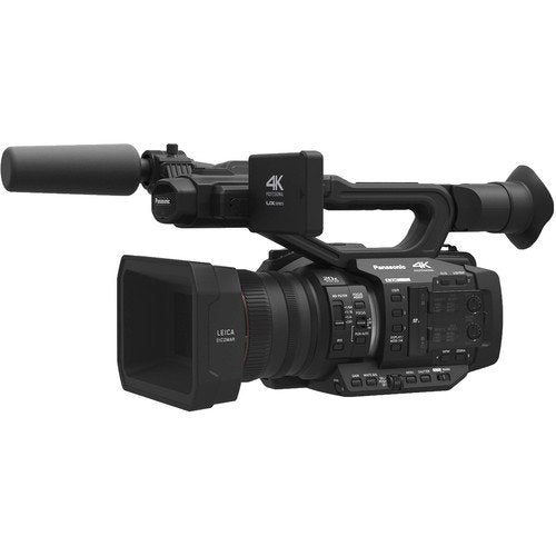 Panasonic AG-UX180 4K Premium Professional Camcorder Bundle with 1 Year Extended Warranty, Sony MDR-7506 Headphones + So Panasonic