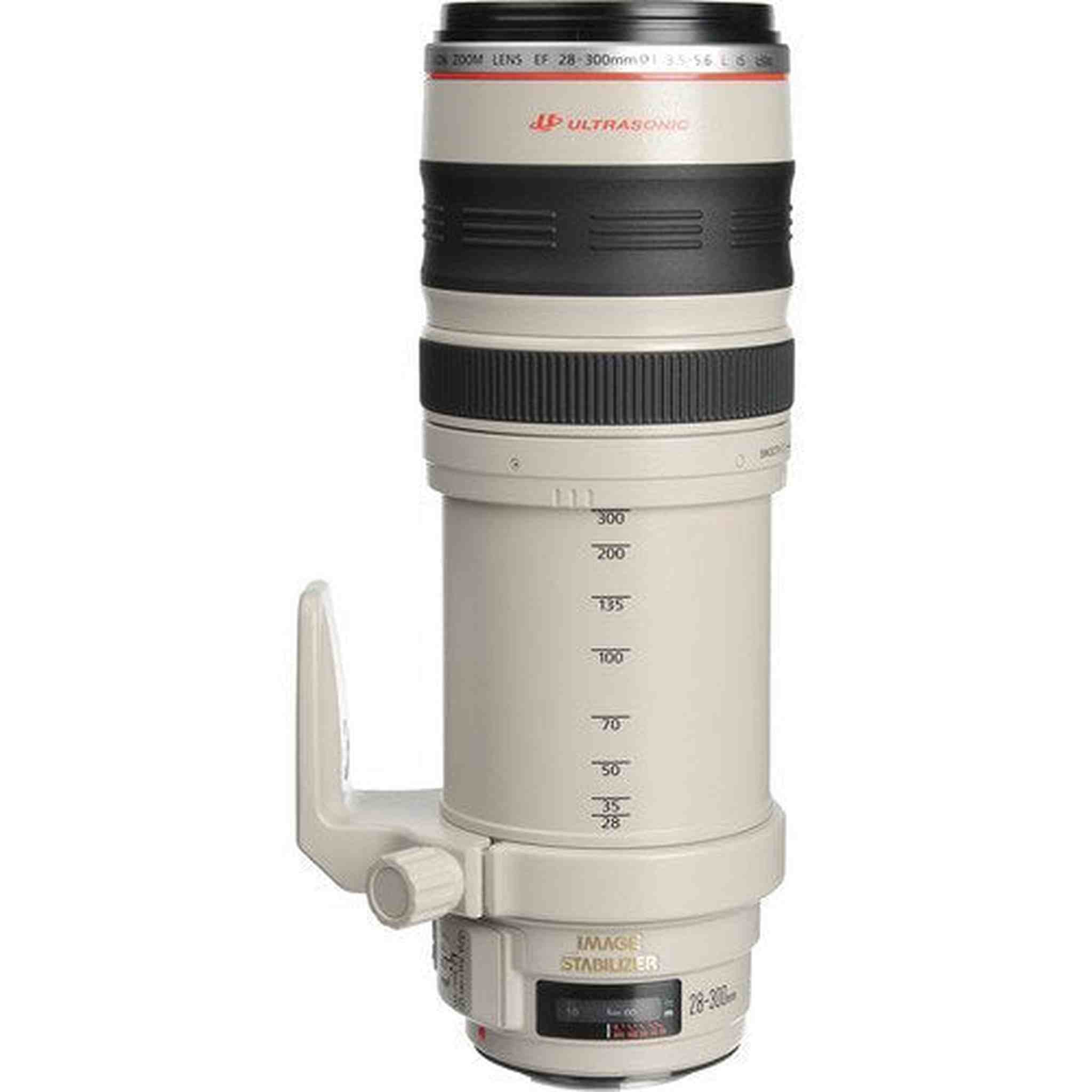 Canon Zoom Wide Angle-Telephoto EF 28-300mm f/3.5-5.6L IS USM Autofocus Lens With CS Kit: Includes Lens Cap Rear Cap Lens Hood Lens Case Filter Kit& CS Microfiber Cleaning Cloth Bundle Canon