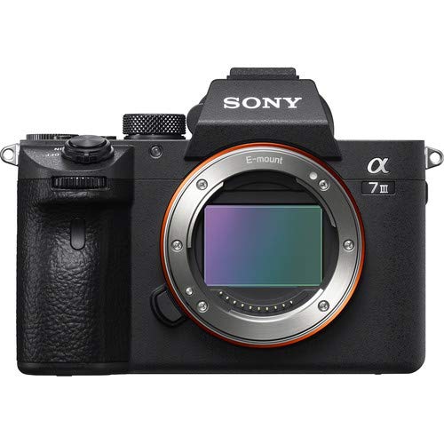 Sony Alpha a7 III Full Frame Mirrorless Digital Camera Body Only ILCE7M3/B - Bundle Kit Sony