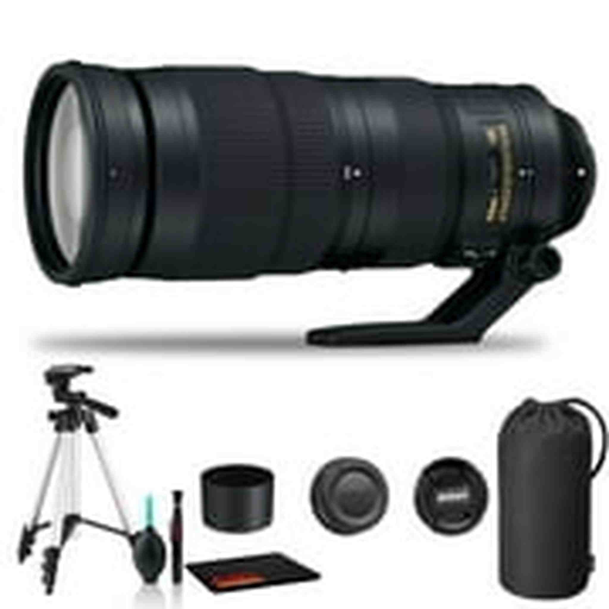 Nikon AF-S NIKKOR 200-500mm f/5.6E ED VR Lens Includes Tripod Intl Model Nikon