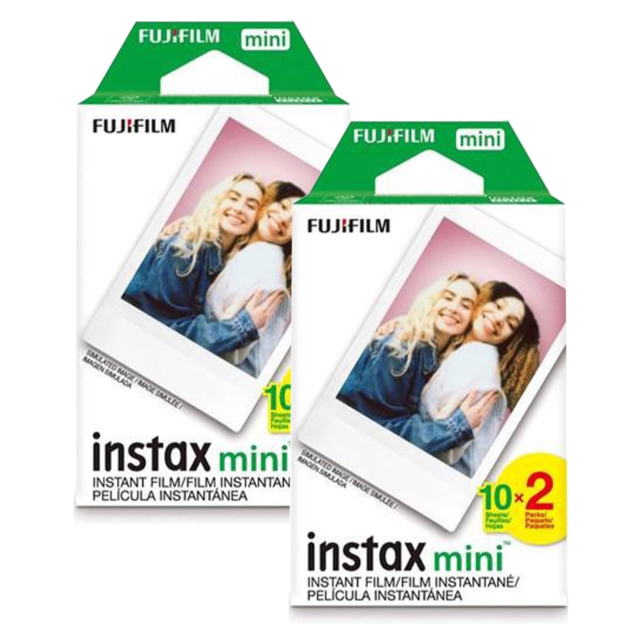 Fujifilm Instax Mini Instant Film Kit Twin Pack - Total: 40 Pictures Fujifilm