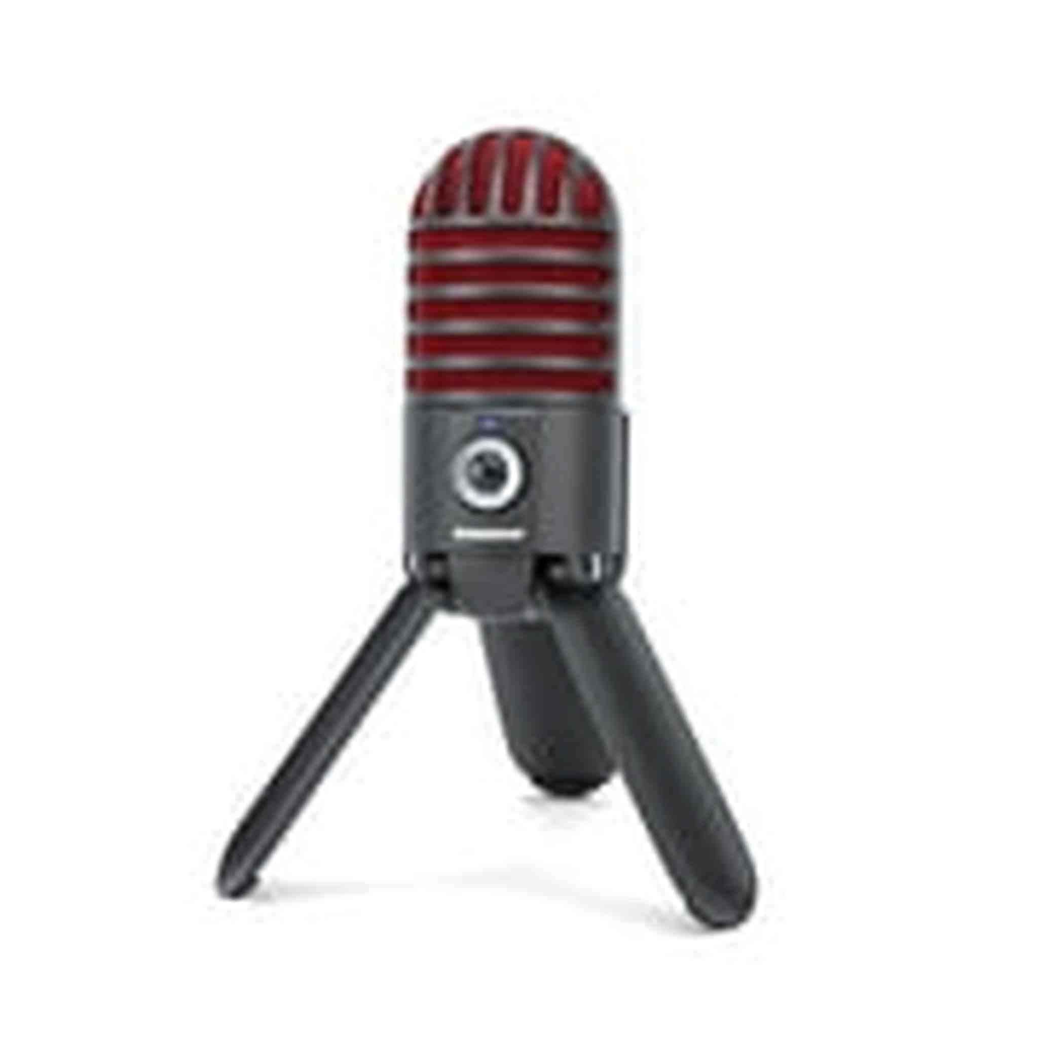 Samson Meteor Mic USB Studio Microphone, Titanium Black/Red - Limited Edition Samson