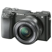 Sony Alpha A6100 Mirrorless Camera with 16-50mm Zoom Lens Sony