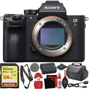 Sony Alpha a7R III Mirrorless Digital Camera + Base Bundle with Accessories 128GB Memory Card, Accessory Kit Sony