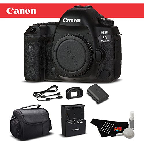 Canon EOS 5D Mark IV DSLR Camera Body Bundle Intl Model Canon