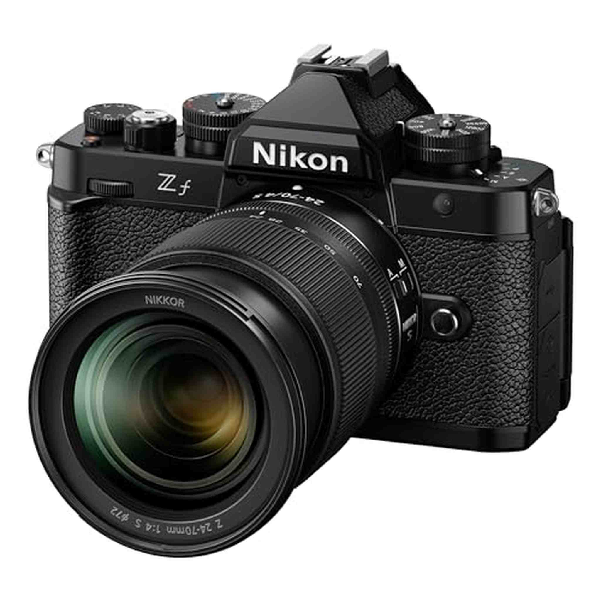 Nikon Z f with Zoom Lens | Full-Frame Mirrorless Stills/Video Camera with 24-70mm f/4 Lens International Version Nikon