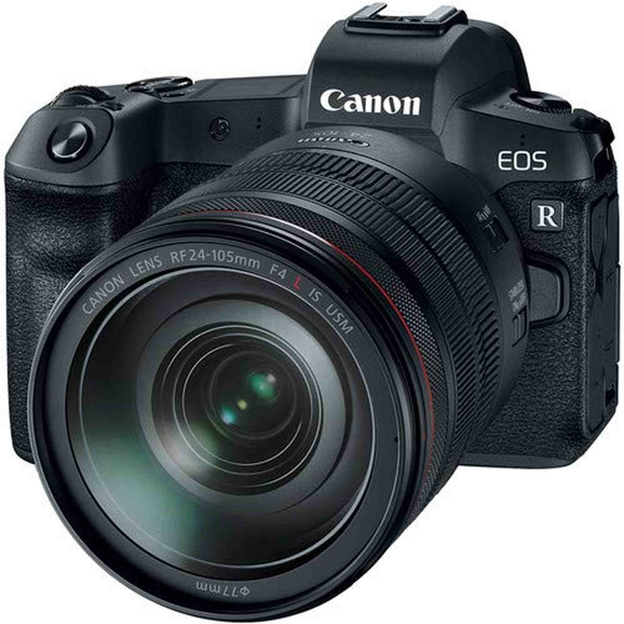 Canon EOS R Mirrorless Digital Camera with RF 24-105 F4 L is USM Lens and Mount Adapter EF-EOS R Kit, International - St Canon