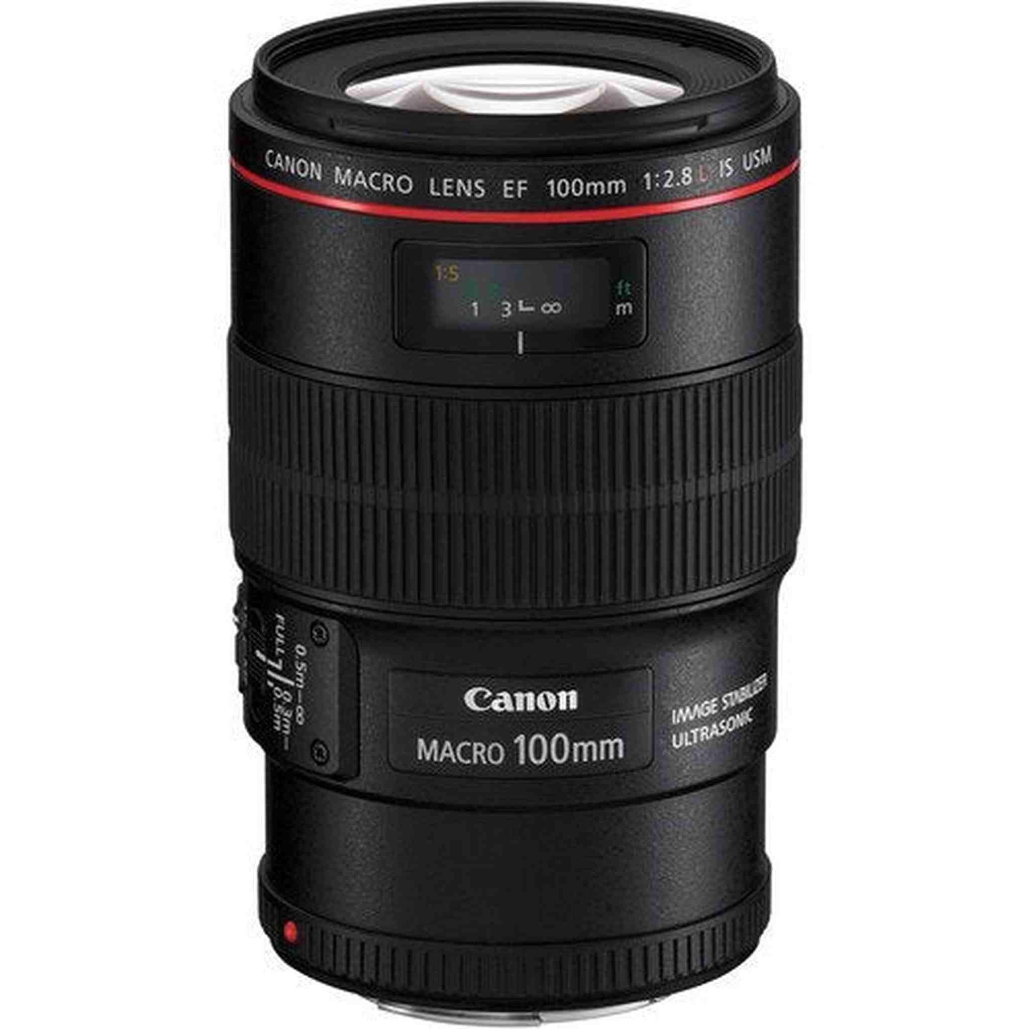 Canon EOS 6D Mark II DSLR Camera Body Only 9 Piece Filter w/Memory Bundle + EF 100mm f/2.8L Macro is USM Lens - Intern Canon