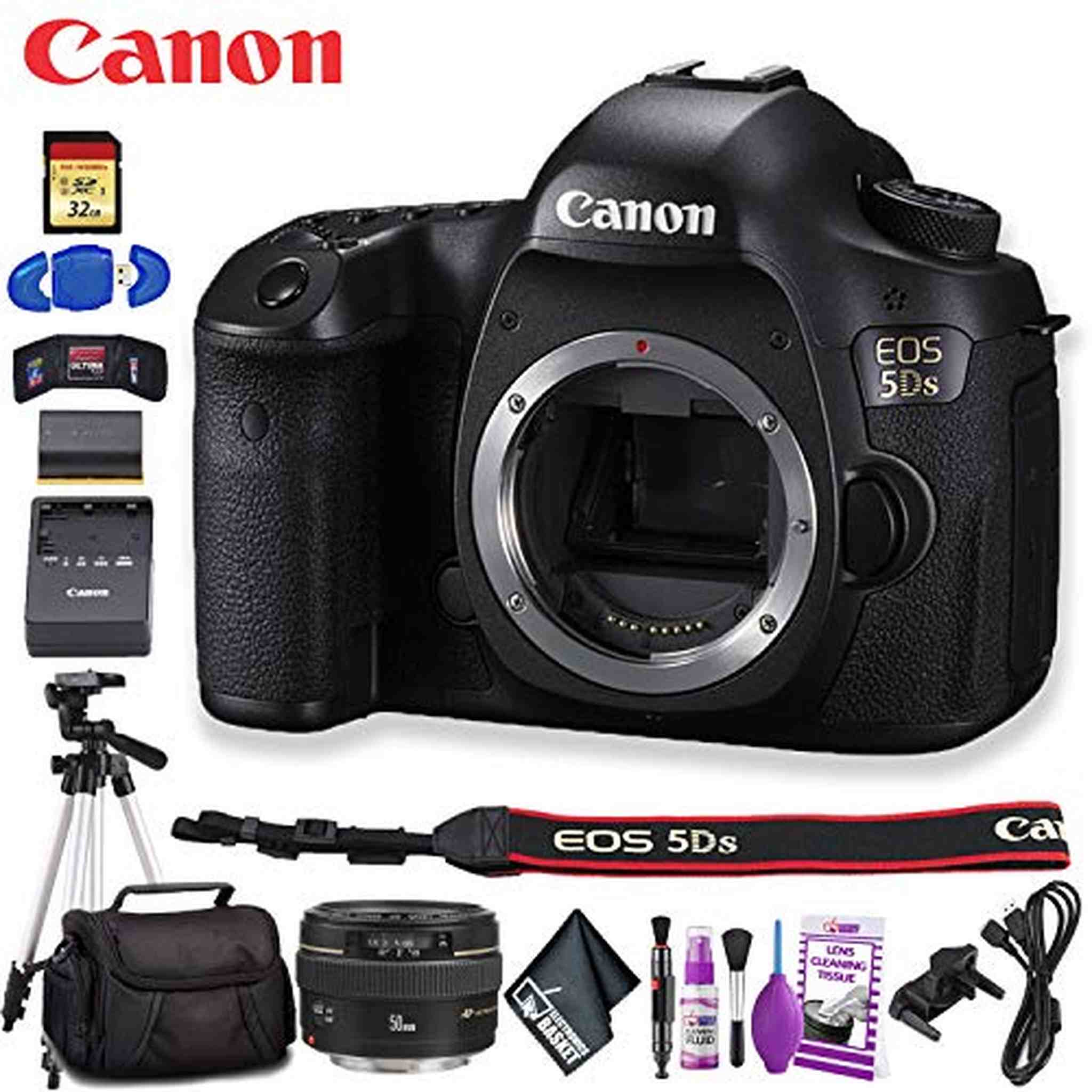 Canon EOS 5DS DSLR Camera Intl Model Master Kit Canon