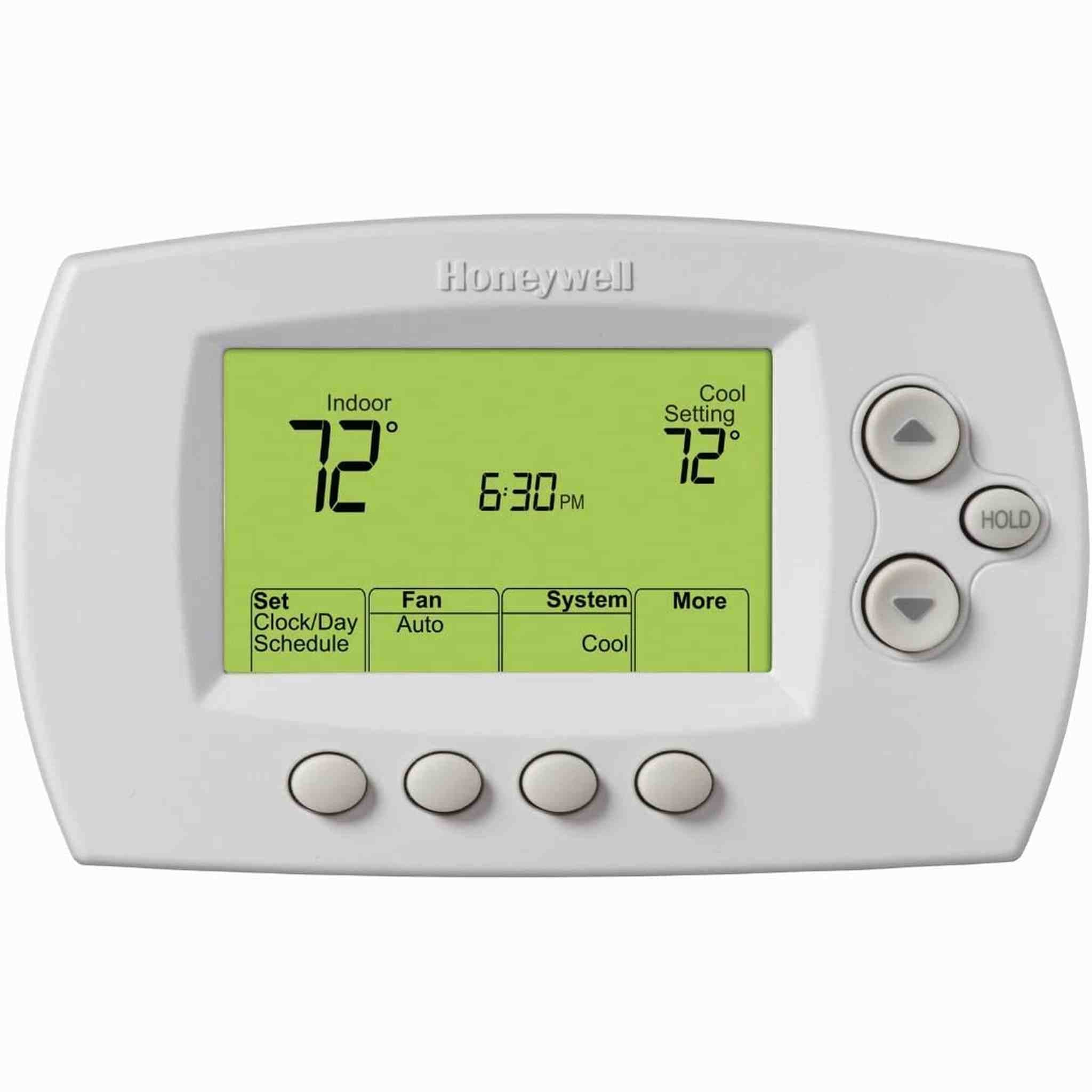 Resideo B393712 TH6320R1004 Honeywell Wireless FocusPRO 5-1-1 Programmable Thermostat Honeywell