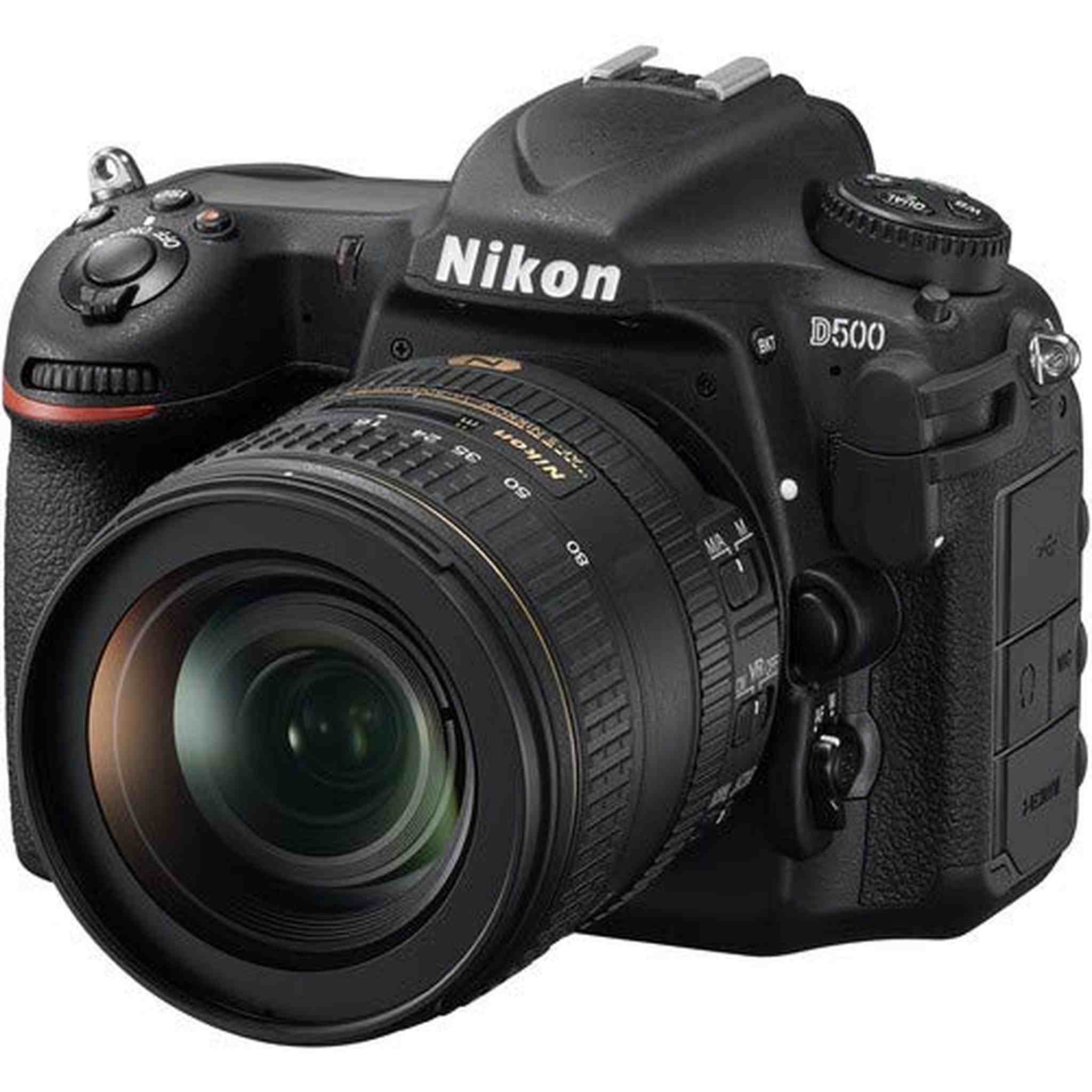 Nikon D500 DSLR Camera with 16-80mm Lens International Model with Extra Accessory Bundle Nikon