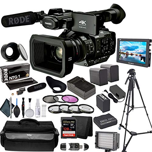 Panasonic AG UX180 4K Professional Camcorder with Studio Bundle Mad Cameras