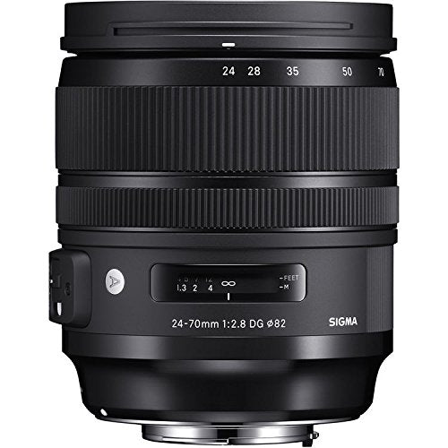 Sigma 24-70mm f/2.8 DG OS HSM Art Lens for Nikon F Intl Deluxe Bundle Sigma