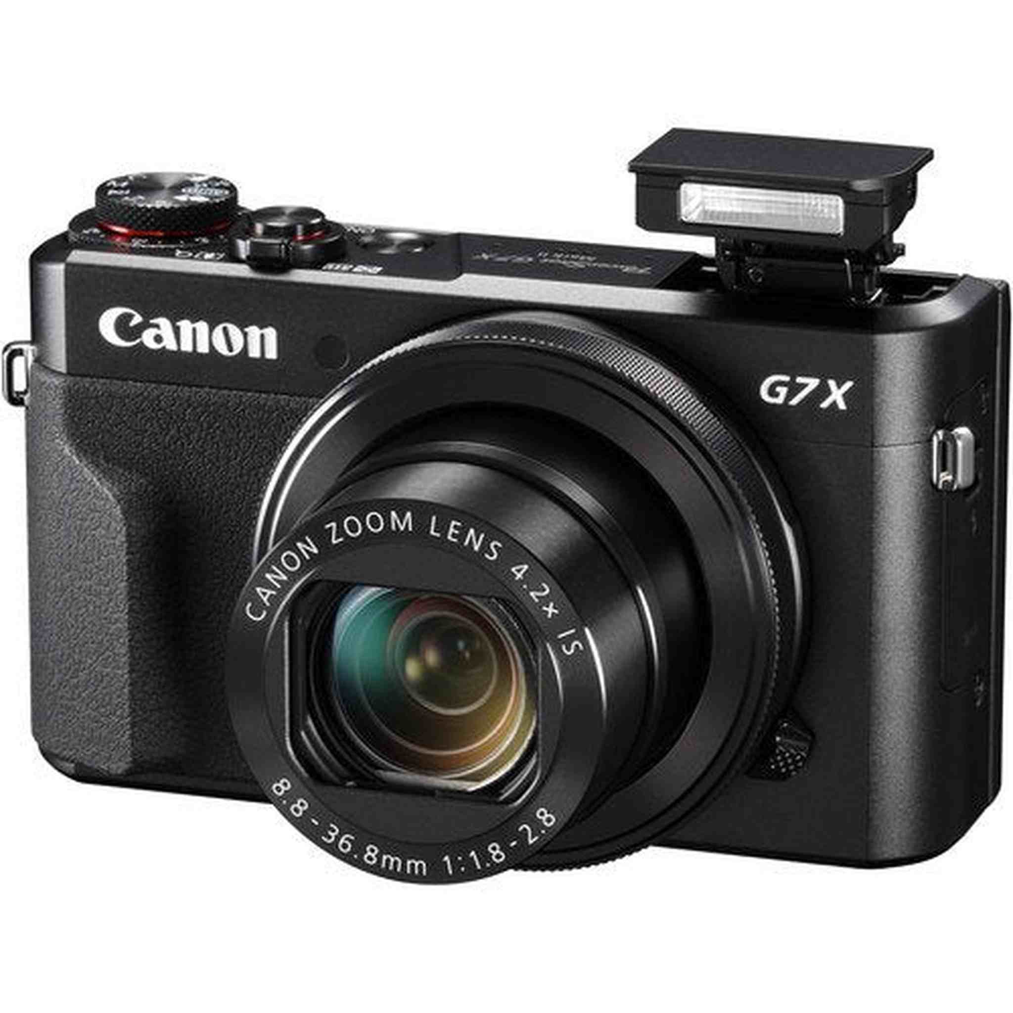 Canon PowerShot G7 X Mark II Digital Camera w/1 Inch CMOS Sensor and Tilt LCD Screen Touchscreen- Professional Bundle 1066C001 Canon