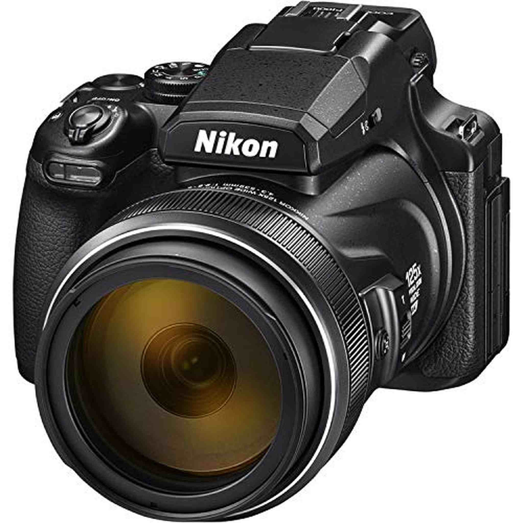 Nikon Coolpix P1000 Digital Camera Basic Bundle w/ 64GB Memory Card and Filter Kit International Model Nikon