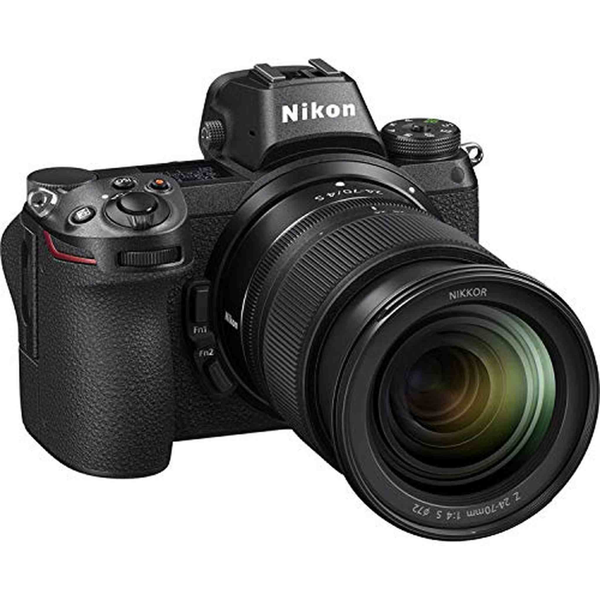 Nikon Z 6 Mirrorless Digital Camera with 24-70mm Lens and Cleaning Kit International Model Nikon