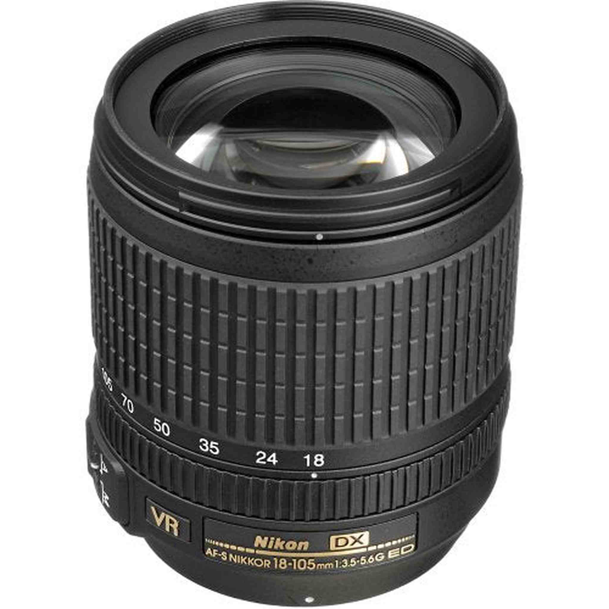 Nikon 18-105mm f/3.5-5.6 AF-S DX VR ED Nikkor Lens for Nikon Digital SLR Cameras + WSP Lens Cleaning kit Bundle Nikon