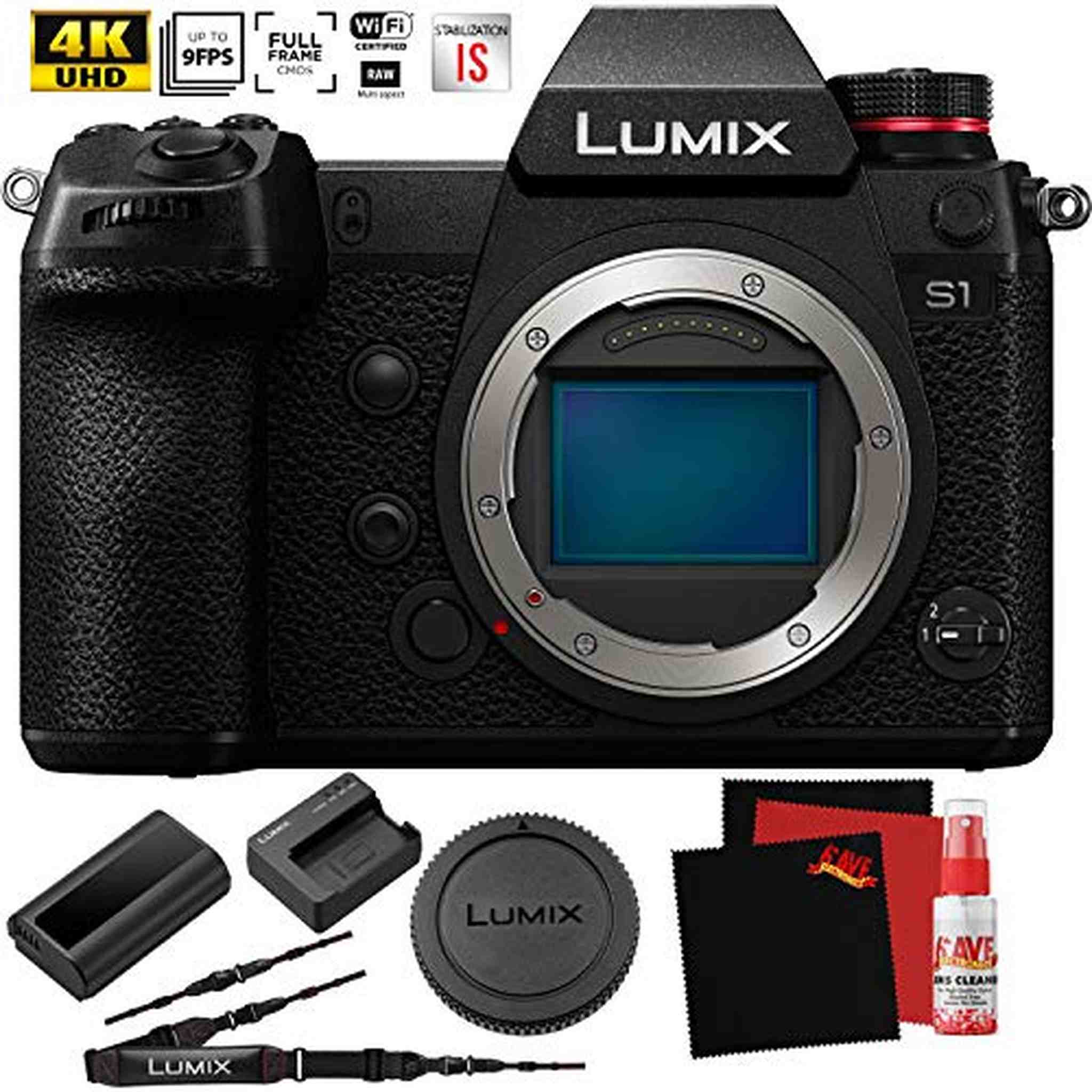 Panasonic Lumix DC-S1 Mirrorless Digital Camera Body Only Panasonic