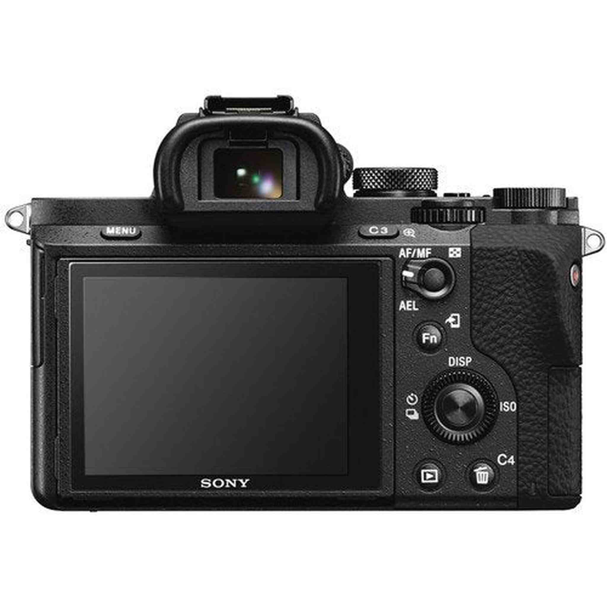 Sony Alpha a7 II Mirrorless Camera ILCE7M2/B With Soft Bag, Zhiyun-Tech Stabilizer, 2x Extra Batteries, Rode Mic, LED Light, 2x 64GB Memory Cards, External 4K Monitor , Plus Essential Accessories Sony