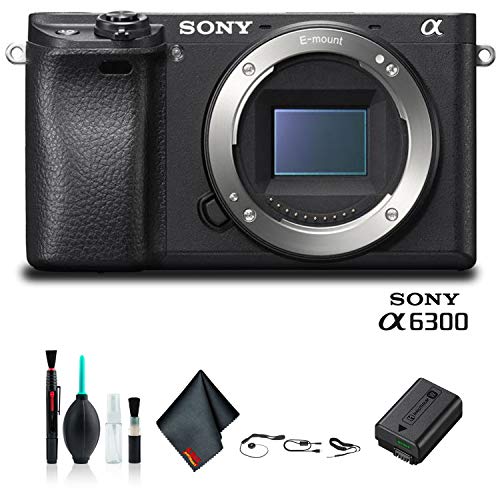 Sony Alpha a6300 Mirrorless Camera Black ILCE6300/B Starter Kit Sony