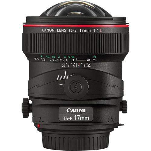 Canon TS-E 17mm f/4L Tilt-Shift Lens for Canon EF Mount + Accessories International Model with 2 Year Warranty Canon