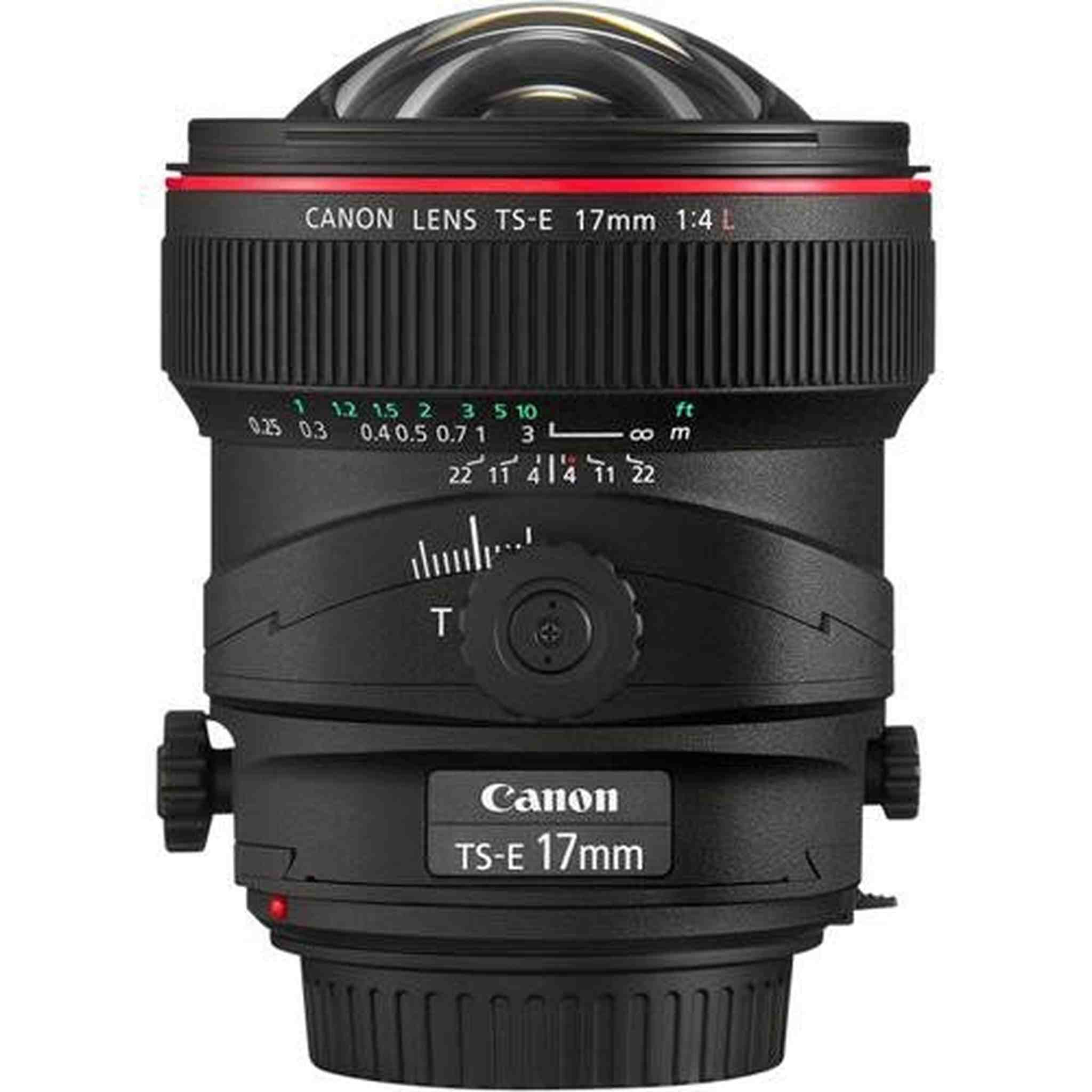 Canon Ts-E 17mm F/4L Tilt-Shift Lens for Canon 6D, 5D Mark IV, 5D Mark III, 5D Mark II, 6D Mark II, 5Dsr, 5Ds, 1Dx, 1Dx Canon