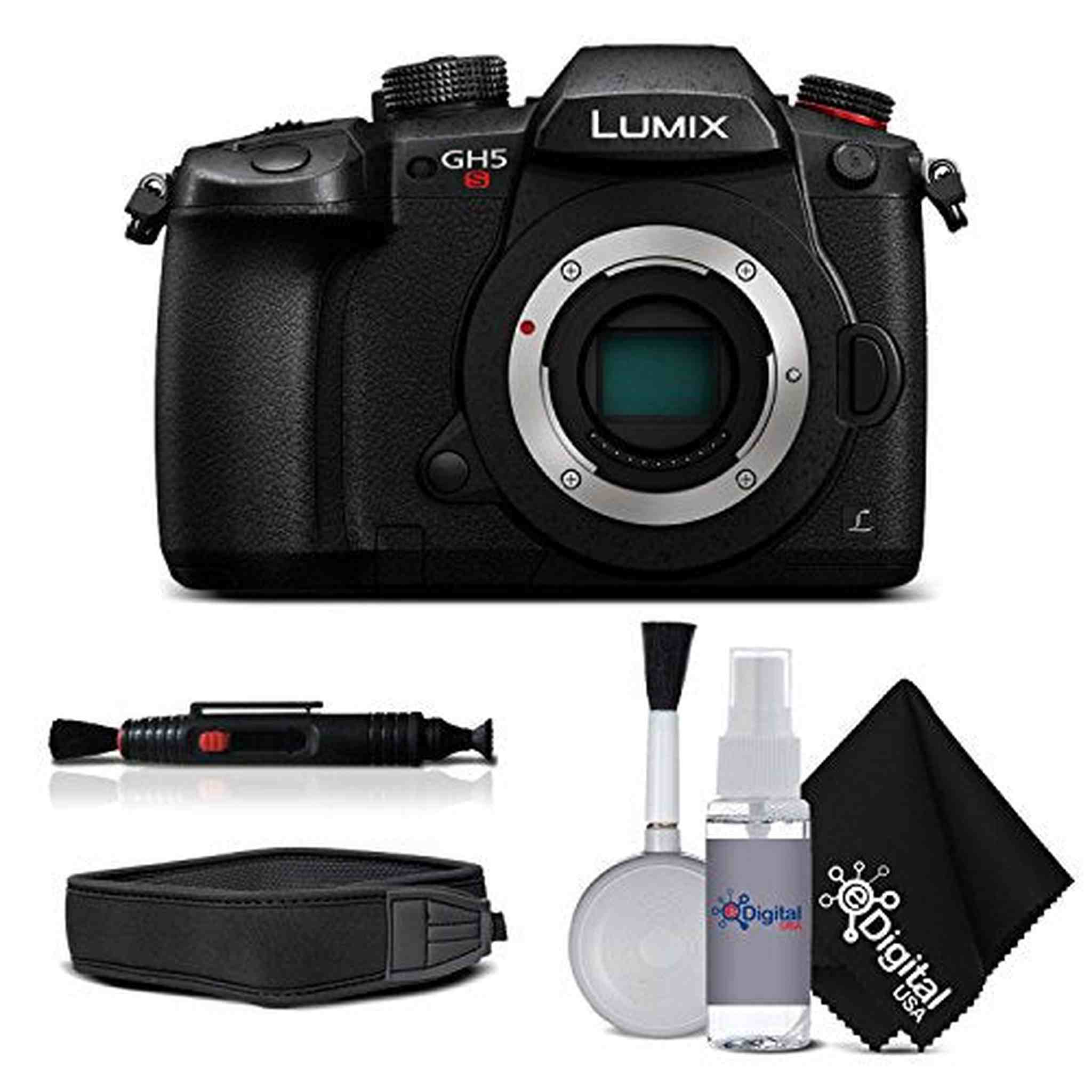 Panasonic Lumix DC-GH5S Mirrorless Micro Four Thirds Digital Camera Starter Bundle Panasonic