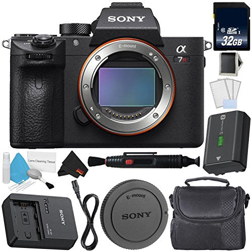 Sony Alpha a7R III 42.4MP Full Frame Mirrorless Interchangeable-Lens Digital Camera Body - Bundle with 32GB Memory Card Sony