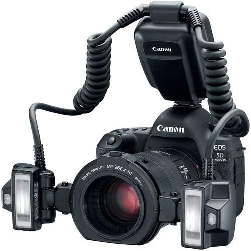 Canon MT-26EX-RT Macro Twin Lite 2398C002 Bundle with 8 AA Batteries + More Canon