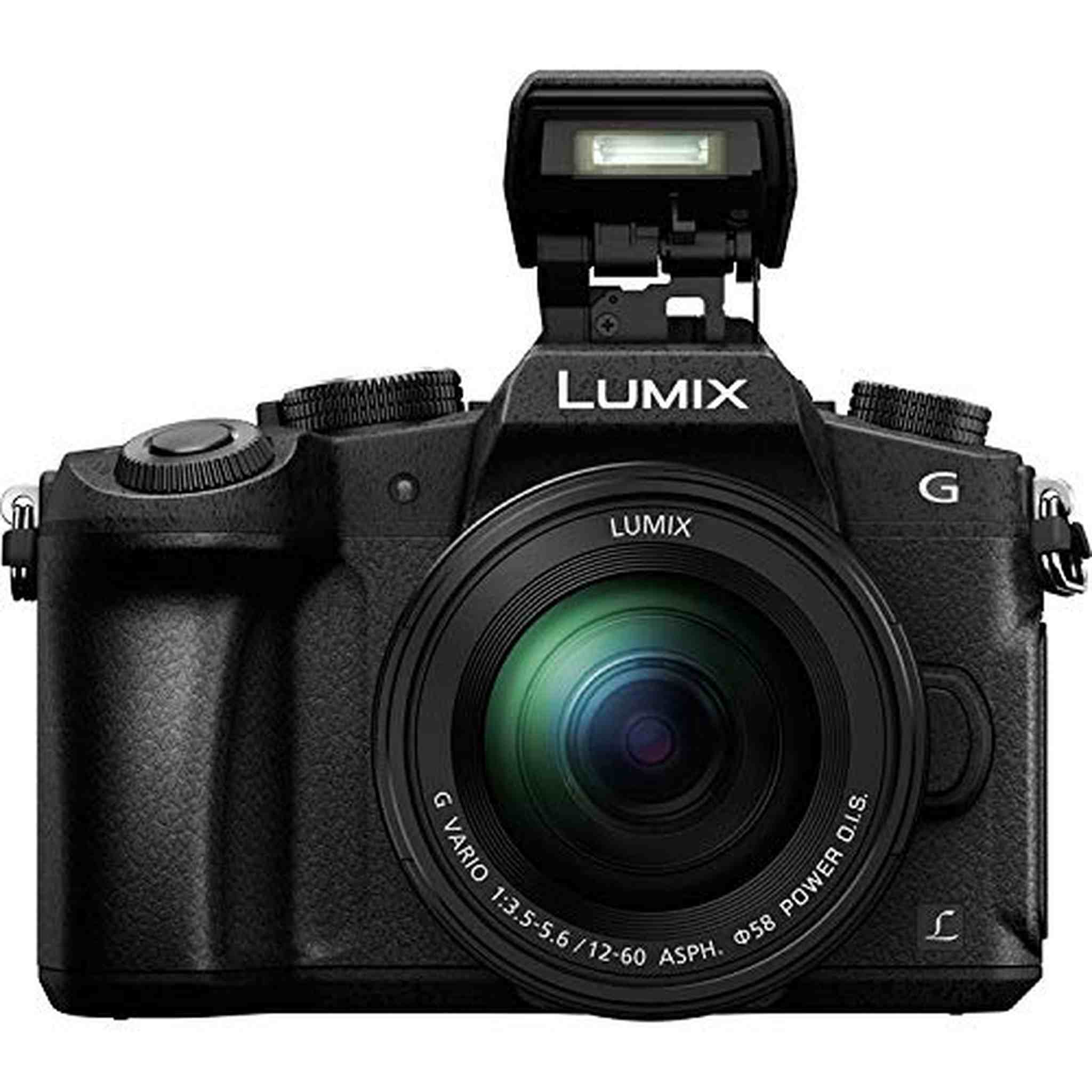 Panasonic Lumix Mirrorless Digital Camera with 12-60mm Lens Bundle Panasonic