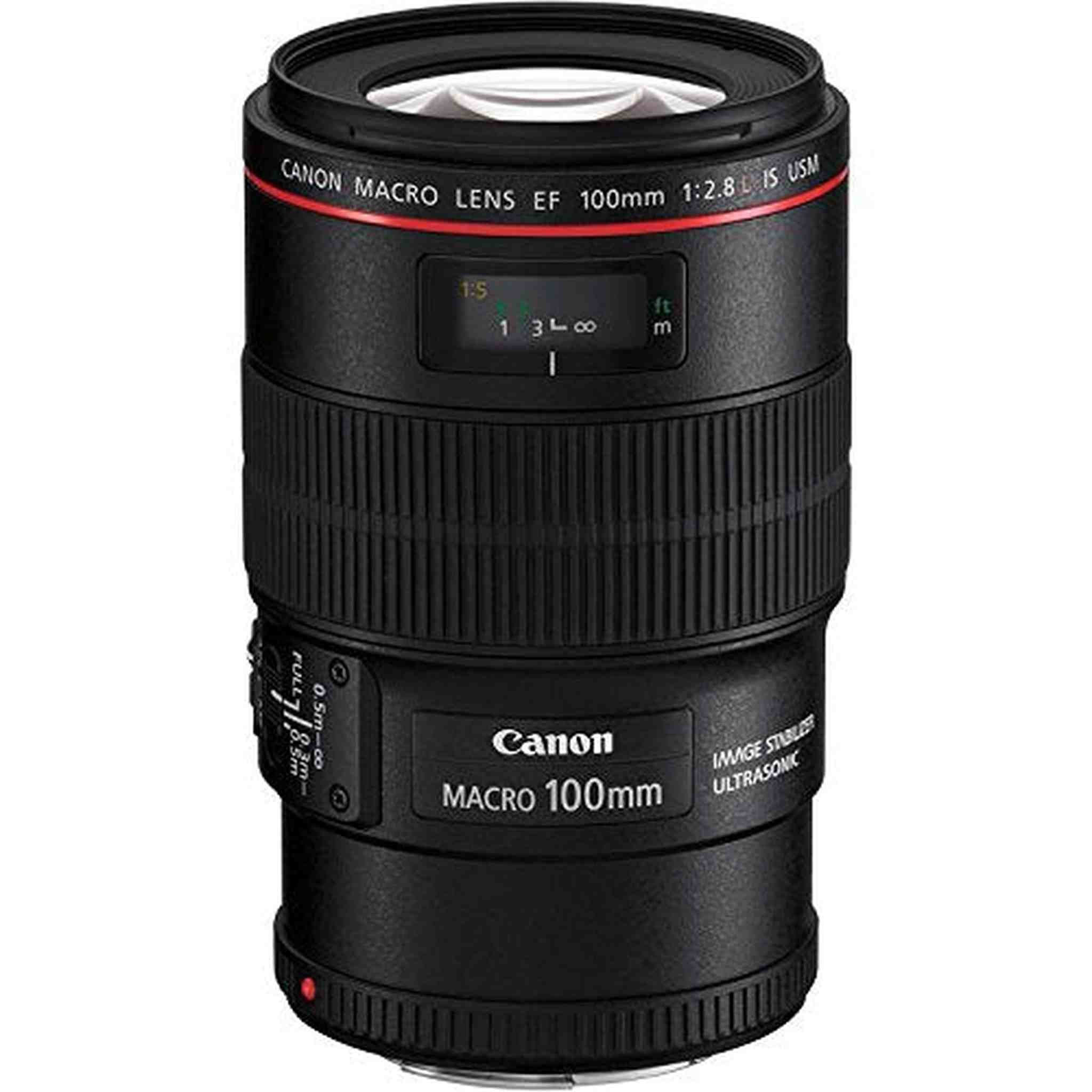 Canon EOS 5D Mark IV DSLR Camera Body Only Memory Kit International Model w/Canon EF 100mm f/2.8L Macro is USM Lens Canon