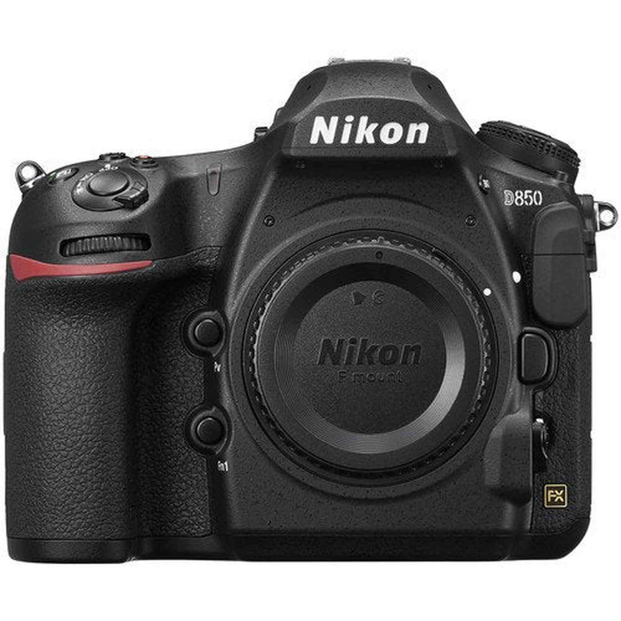 Nikon D850 Digital SLR Camera W/ Nikon AF-S FX NIKKOR 200-500mm f/5.6E ED Lens, 64GB Memory Card, Soft Bag, Rode Mic, Extra Battery, Plus 2 Year Warranty. Intl Model Nikon