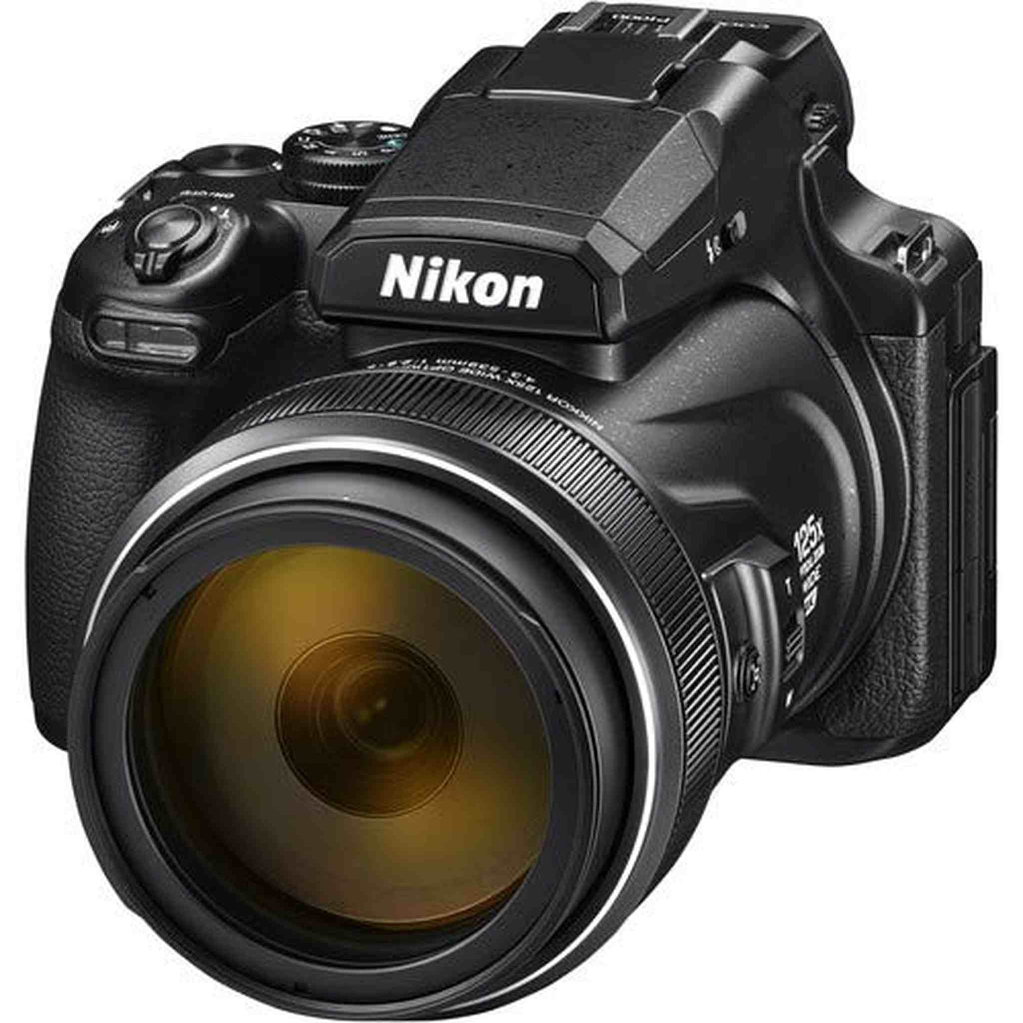 Nikon COOLPIX P1000 Digital Camera with 2 Year Extended Warranty and Cleaning Kit Nikon