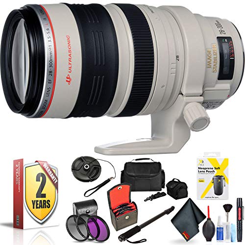 Canon EF 28-300mm F/3.5-5.6L is USM Lens for Canon 6D, 5D Mark IV, 5D Mark III, 5D Mark II, 6D Mark II, 5Dsr, 5Ds, 1Dx, Canon