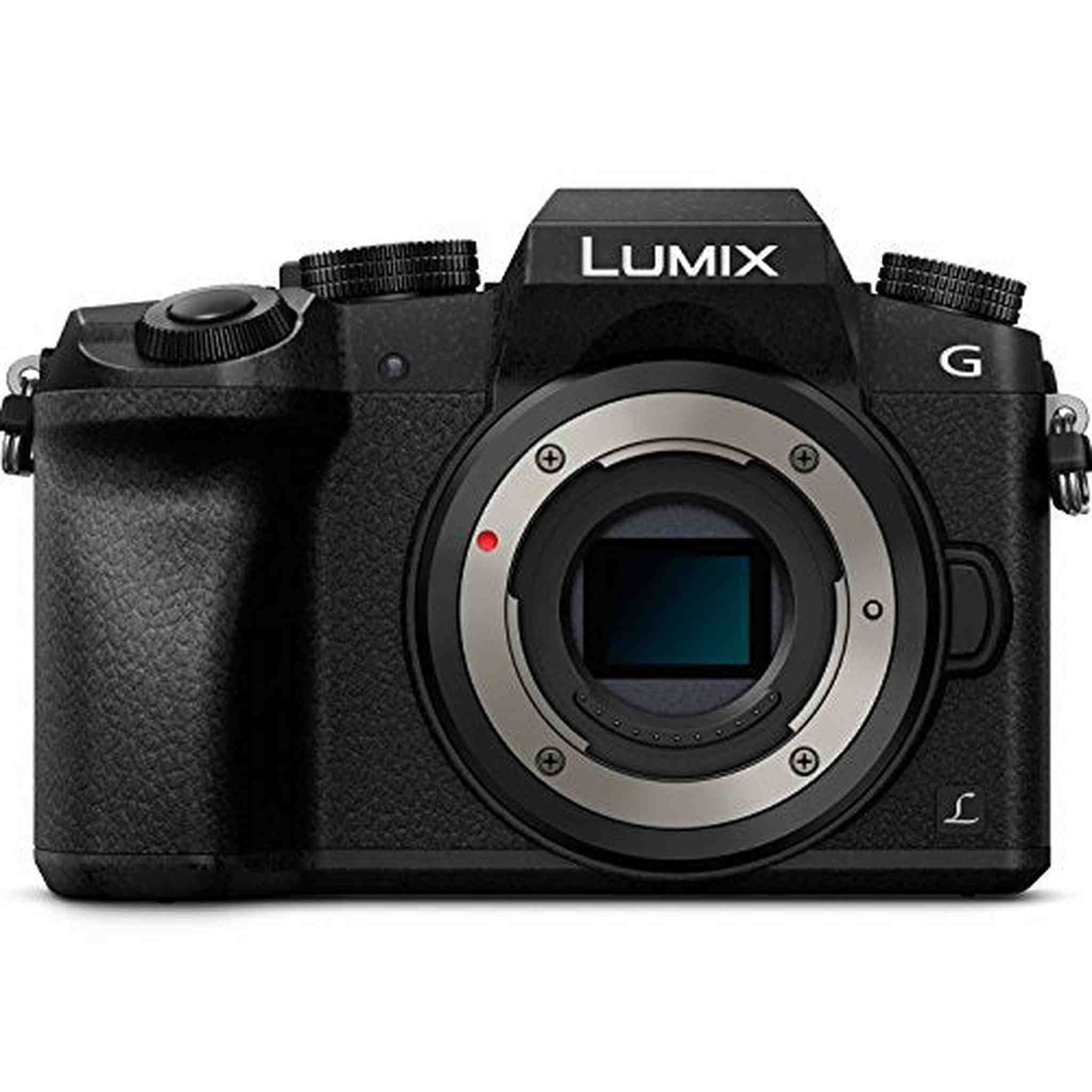 PANASONIC LUMIX G7 4K Digital Mirrorless Camera Bundle with LUMIX G Vario 14-42mm and 45-150mm Dual Lens Kit Panasonic