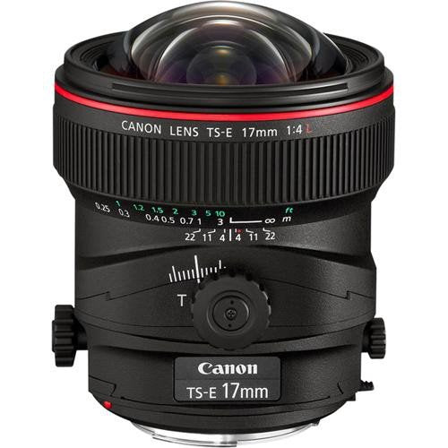 Canon TS-E 17mm f/4L Tilt-Shift Lens for Canon EF Mount + Accessories International Model with 2 Year Warranty Canon