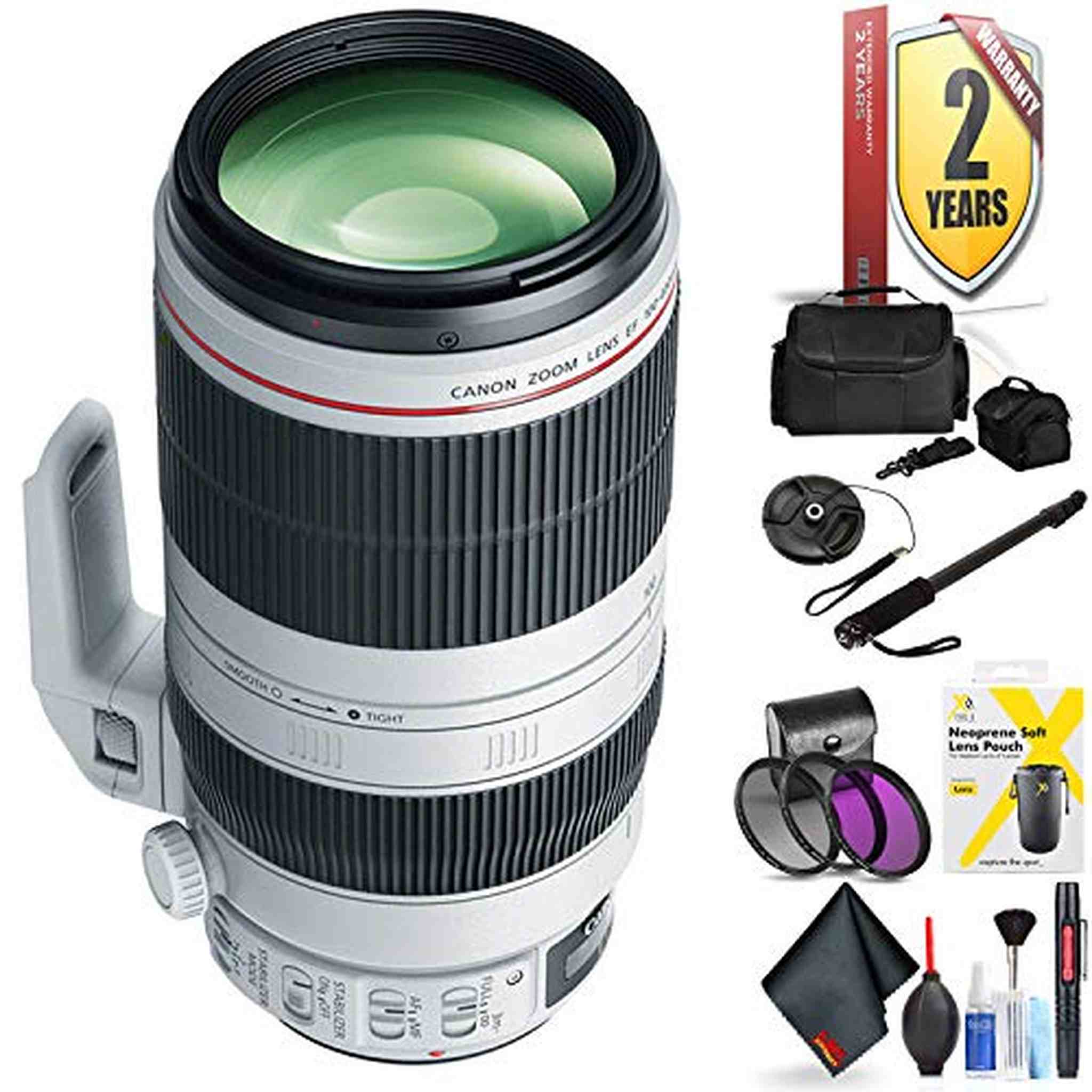 Canon EF 100-400mm F/4.5-5.6L is Ii USM Lens for 6D, 5D Mark IV, 5D Mark III, 5D Mark II, 6D Mark II, 5Dsr, 5Ds, 1Dx, 1D