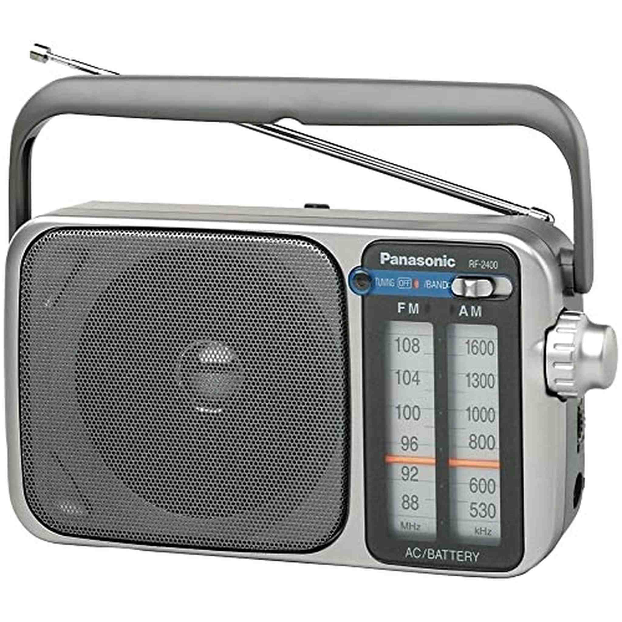 Panasonic RF-2400 AM/FM AC/DC Portable Radio Panasonic