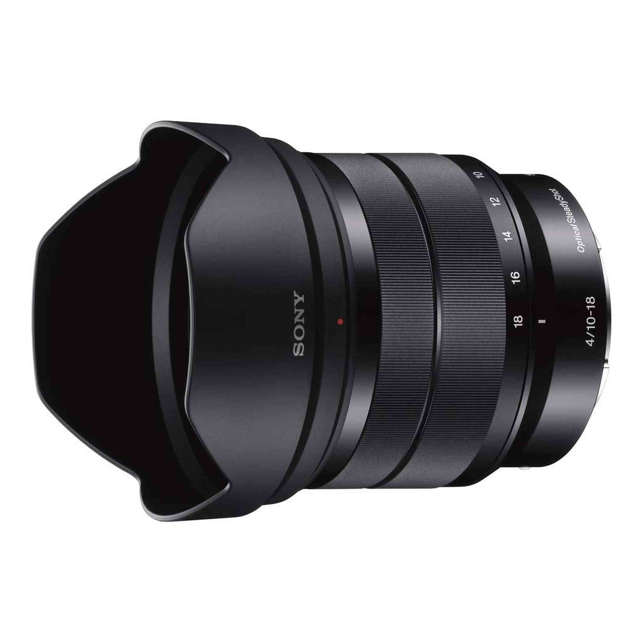 Sony - 10-18mm f/4 OSS Alpha E-Mount Wide-Angle Zoom Lens SONY