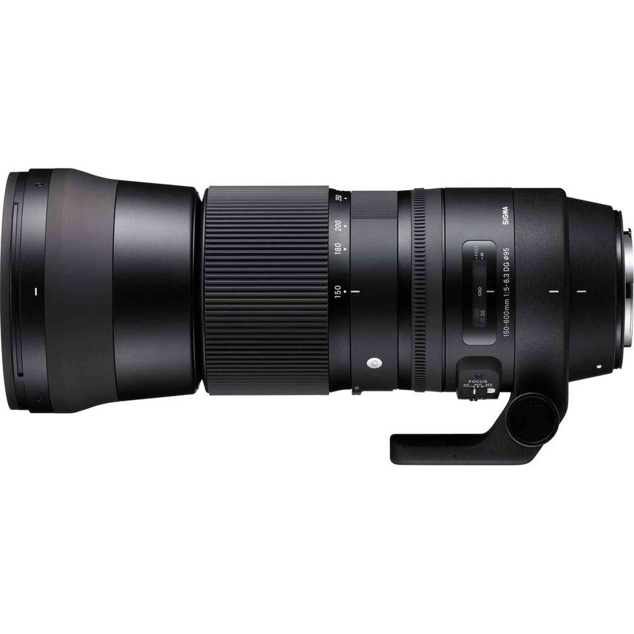 Sigma 150-600mm f/5-6.3 DG OS HSM Lens for Canon EF USA Standard Bundle Sigma